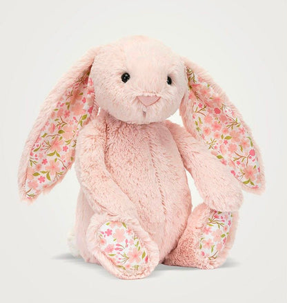 Floral Bunny plush - Pink - 30 cm