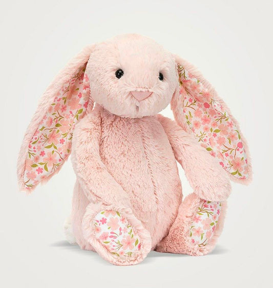 Floral Bunny plush - Pink - 30 cm