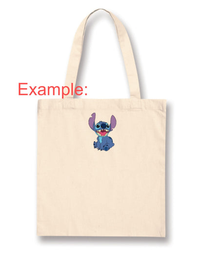 Custom image tote bag