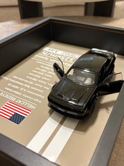 Challenger hellcat redeye 3D wall art - 32cm x 23 cm - Photo 4 | Pinky Promise