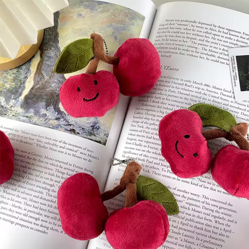 Cherries plush keychains - Photo 6 | Pinky Promise