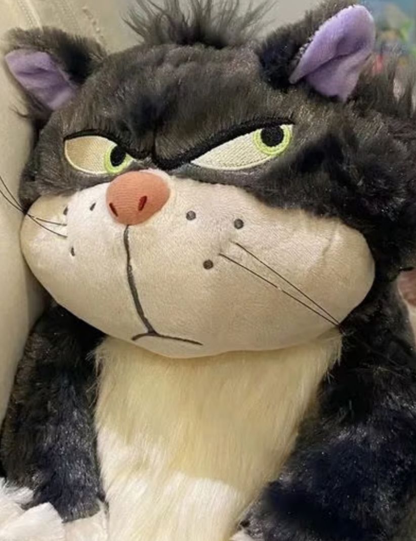 Cinderella Lucifer cat side eye plush - Photo 5 | Pinky Promise
