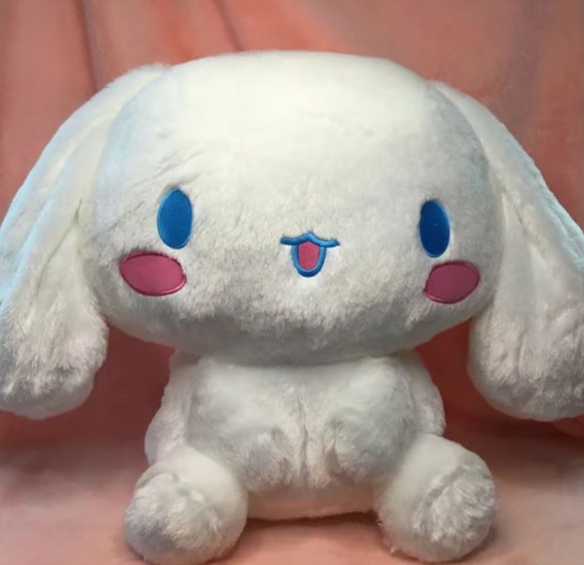 Cinnamoroll fluffy big plush - Close Up | Pinky Promise