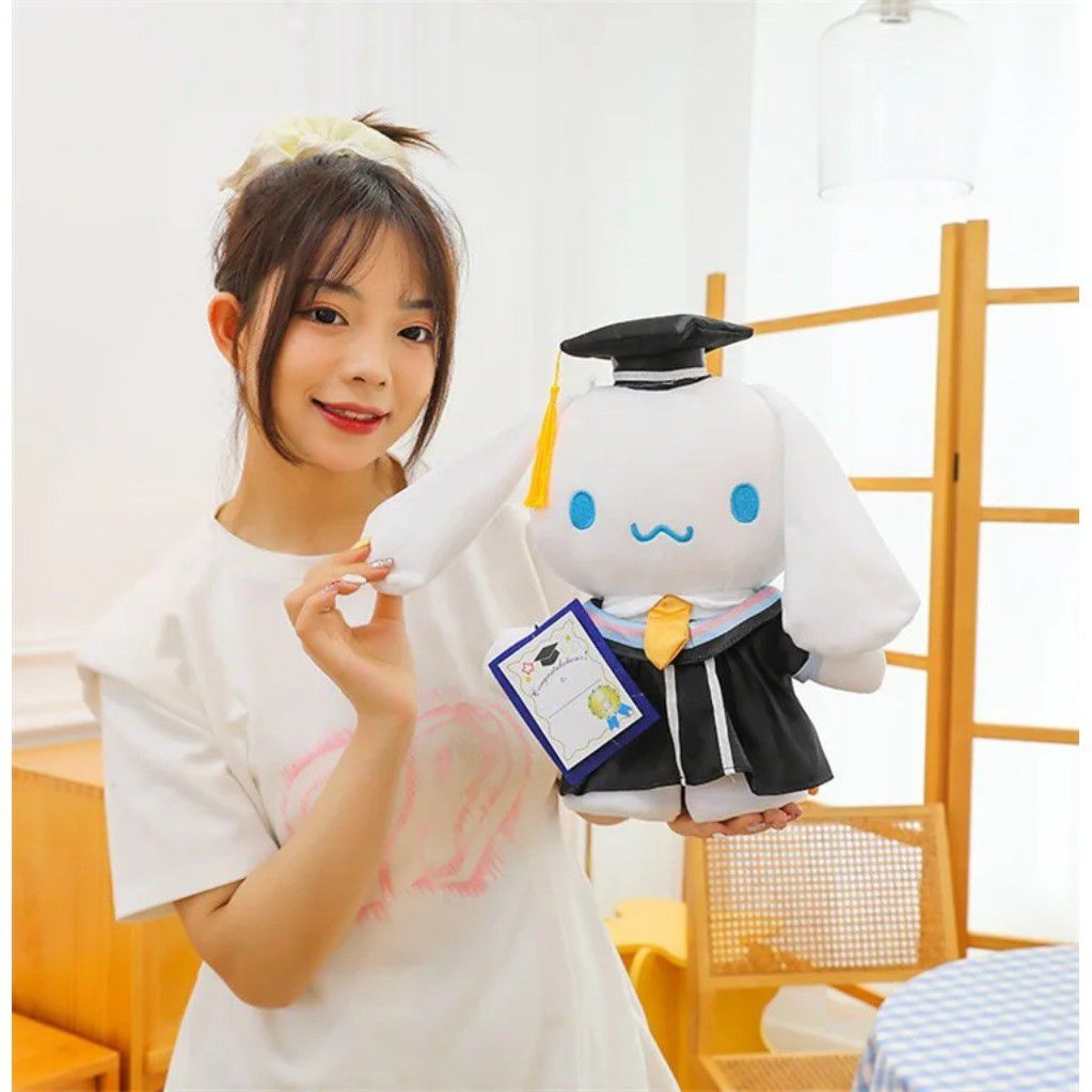 Cinnamoroll graduation Plush - Photo 4 | Pinky Promise