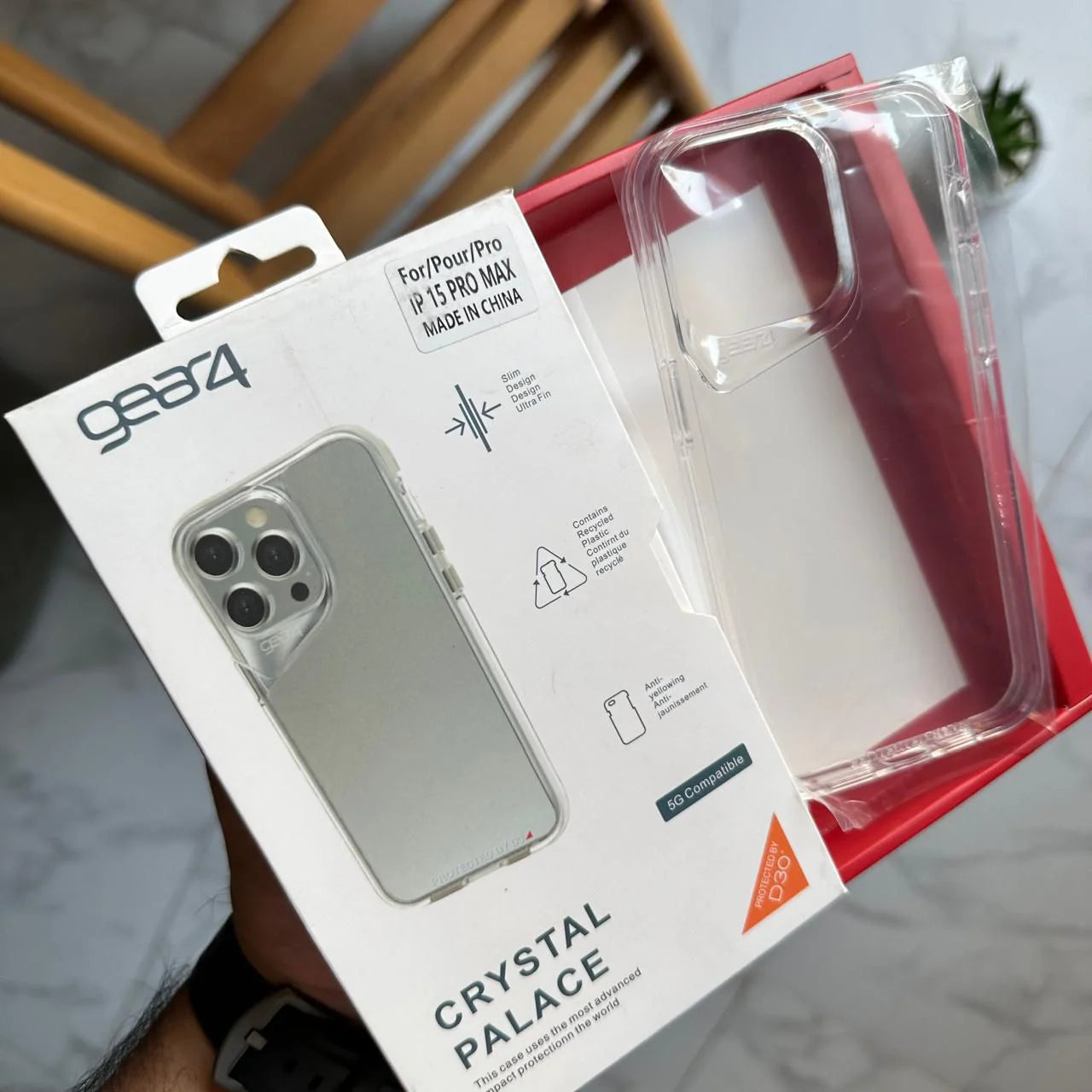 Clear protective phone case - Close Up | Pinky Promise