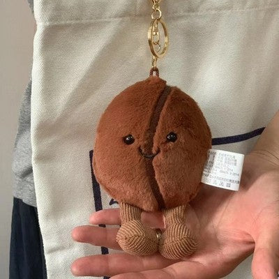 Coffee bean plush keychain - 14 cm - Photo 7 | Pinky Promise