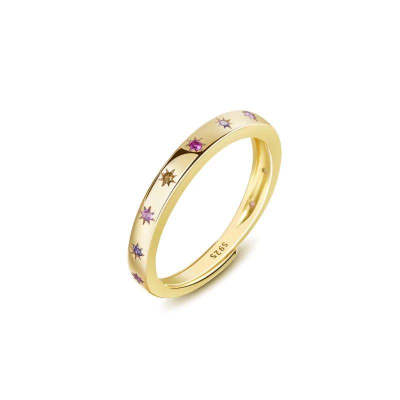 Colorful star ring | Pinky Promise