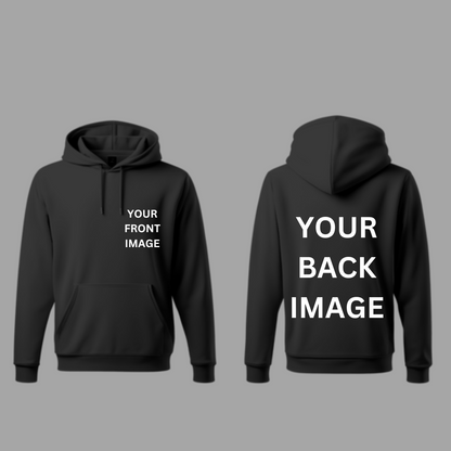 Custom Image Hoodie front and back | Pinky Promise