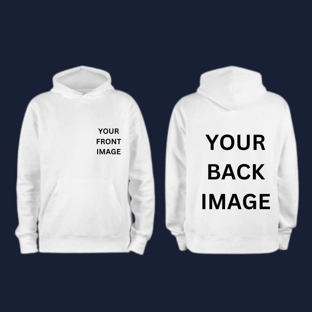 Buy Custom Image Hoodie front and back at Pinky Promise