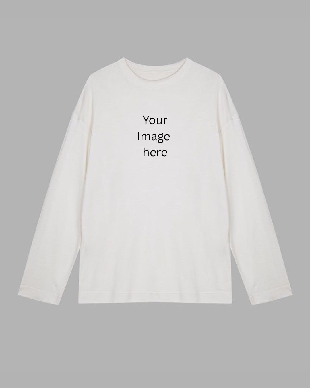 Buy Custom Image Long Sleeve Cotton T-shirt at Pinky Promise