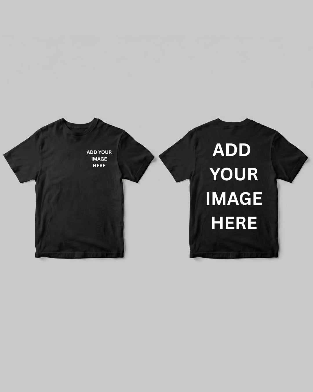 Buy Custom Image T-shirt - Front and Back at Pinky Promise