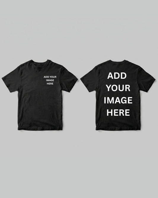 Buy Custom Image T-shirt - Front and Back at Pinky Promise