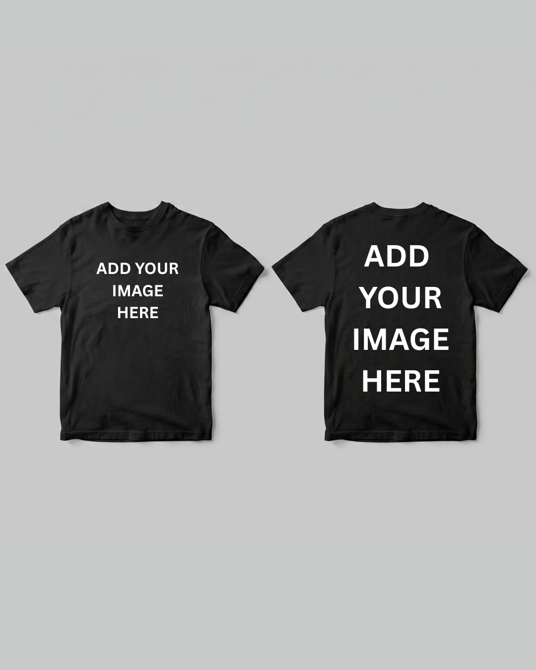 Buy Custom Image T-shirt - Front and Back at Pinky Promise