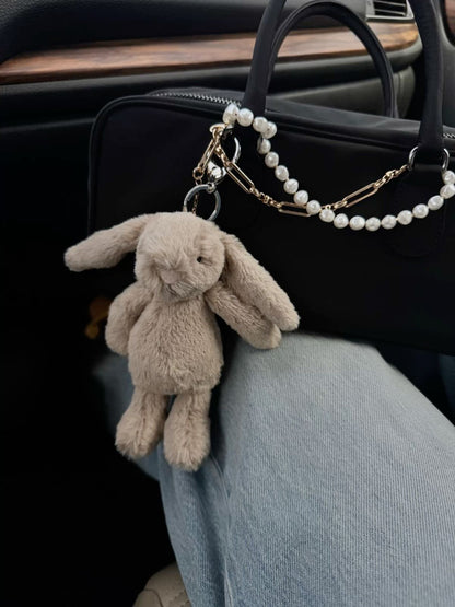 Mini Bunny plush keychain - 10 cm