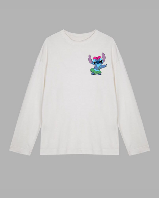 Buy Dancing Stitch Long Sleeve Cotton T-shirt at Pinky Promise