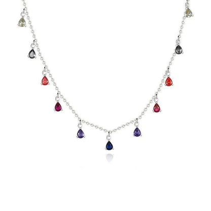 Dangling colorful necklace | Pinky Promise