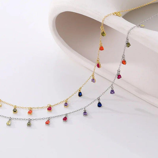 Buy Dangling colorful necklace at Pinky Promise