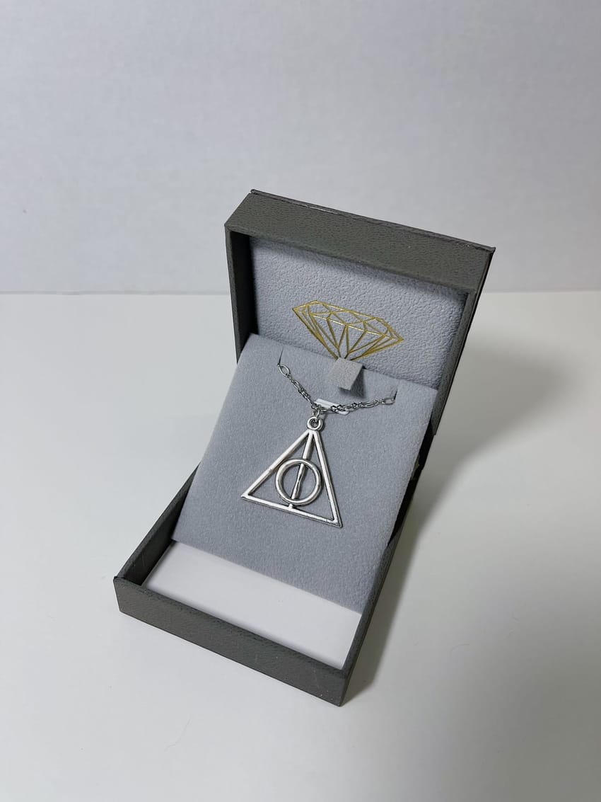 Buy Deathly Hallows necklaces at Pinky Promise