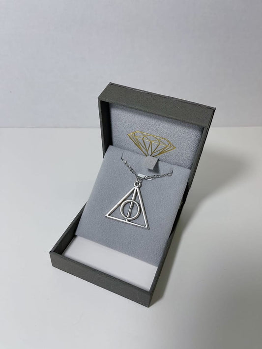 Buy Deathly Hallows necklaces at Pinky Promise