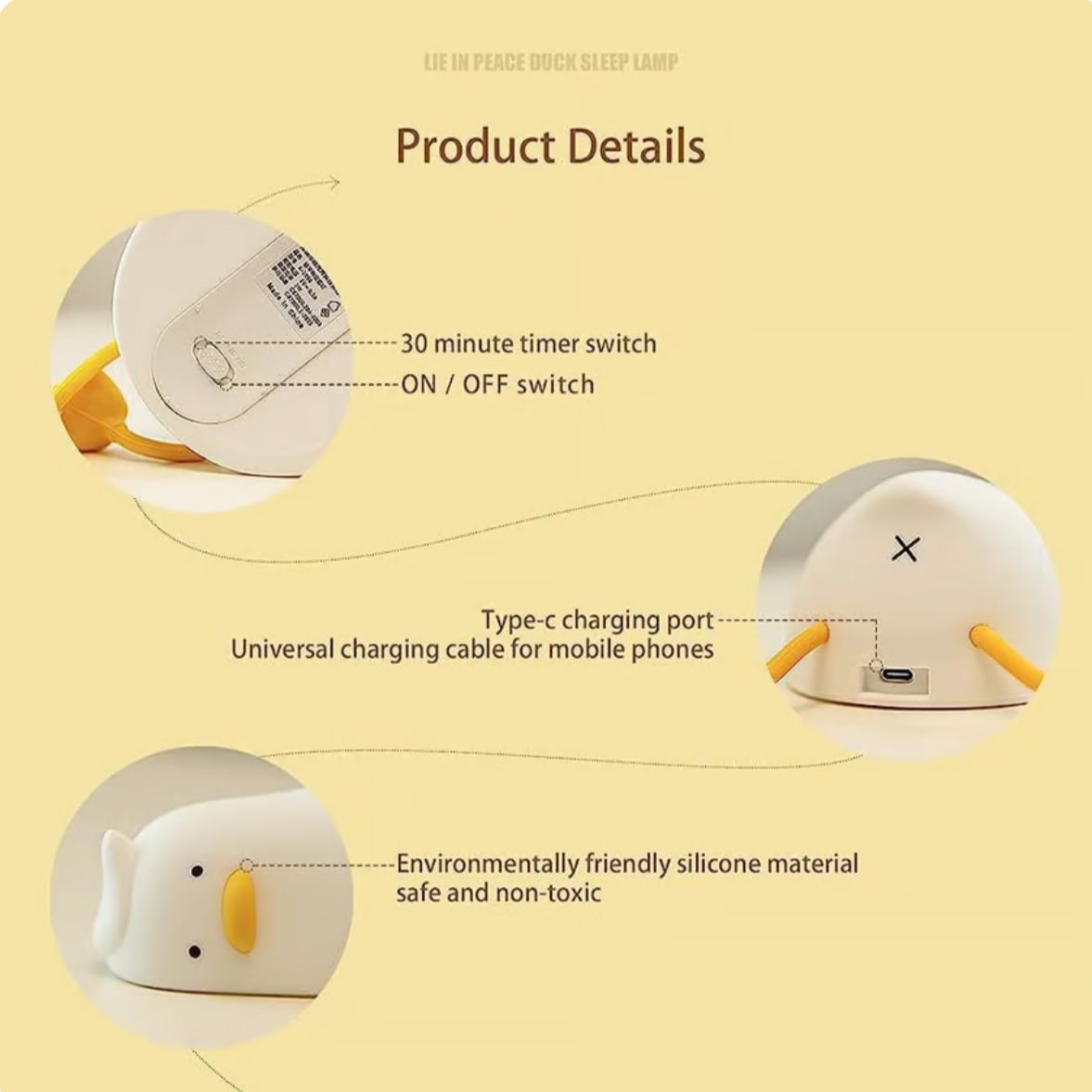 Duck Lamp Light - Photo 4 | Pinky Promise