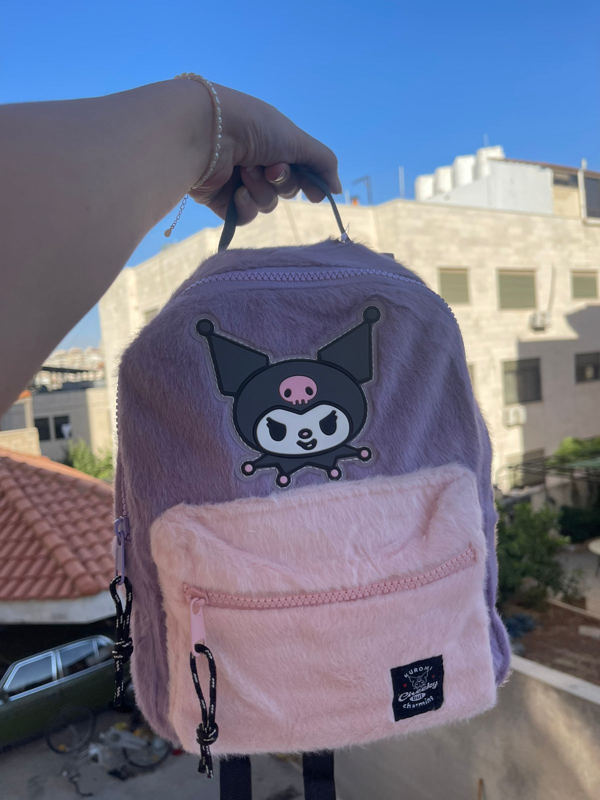 kuromi kids backpack