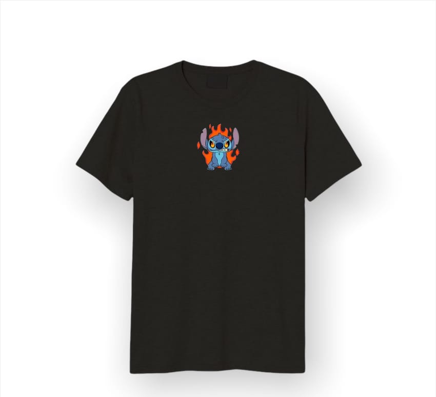 Fire stitch t-shirt | Pinky Promise