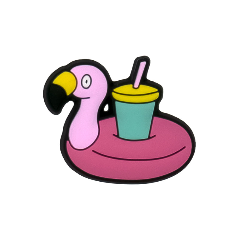 Buy Flamingo cup holder charm at Pinky Promise