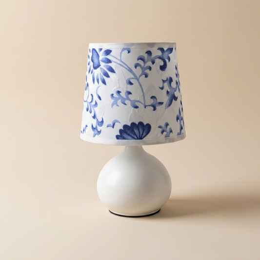 Buy Floral blue and white table Lamp at Pinky Promise