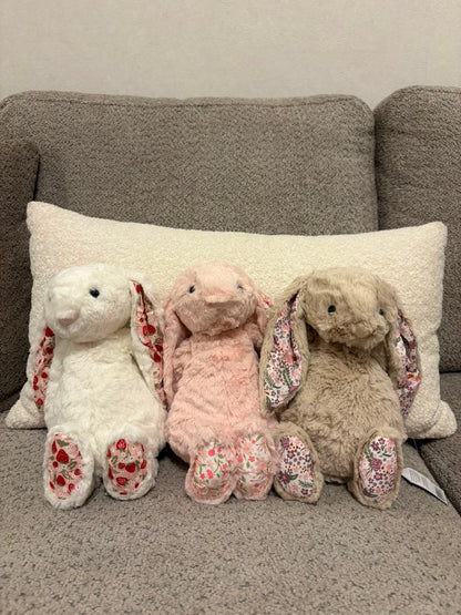 Floral Bunny plush - Biege - 30 cm - Photo 8 | Pinky Promise