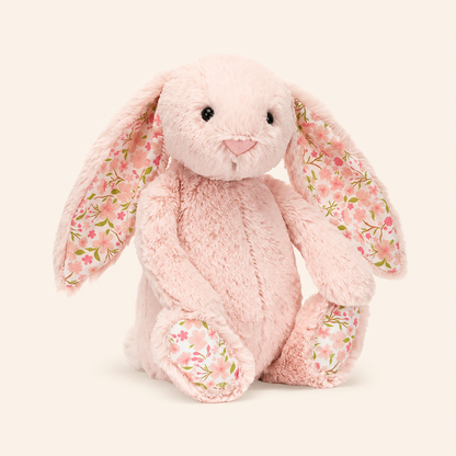 Floral Bunny plush - Pink - 30 cm | Pinky Promise