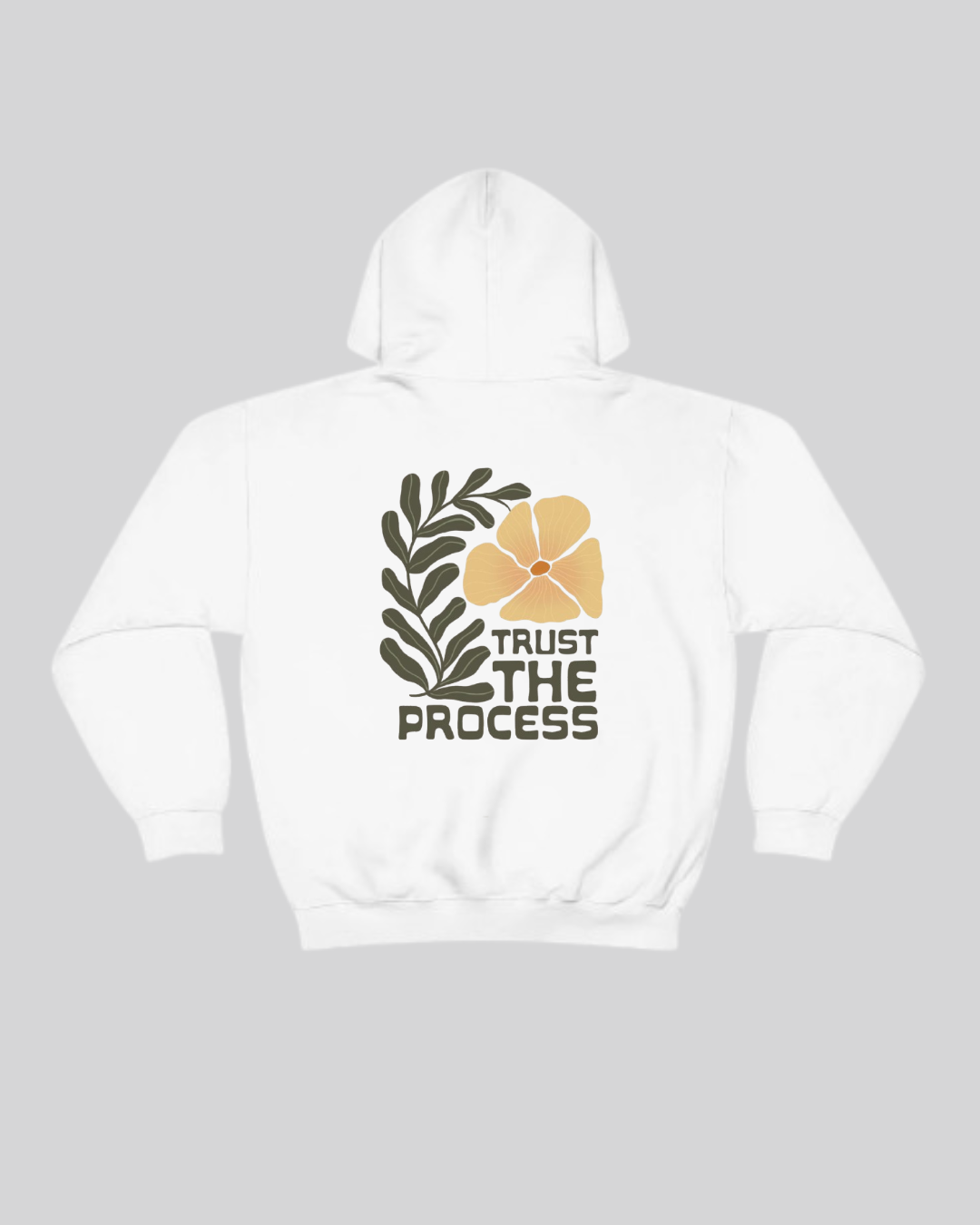Floral hoodie - Back print | Pinky Promise