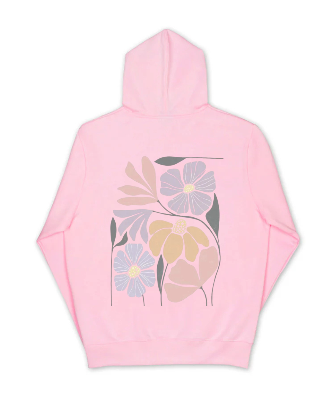 Floral hoodie - Back print - Photo 4 | Pinky Promise