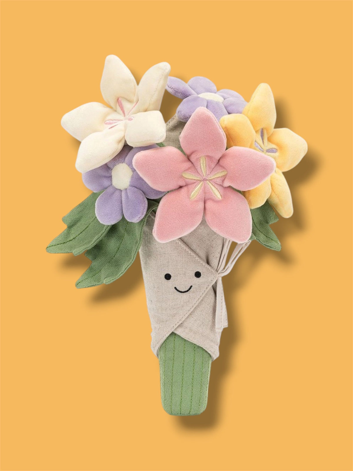 Flower bouquet plush - 30 cm | Pinky Promise