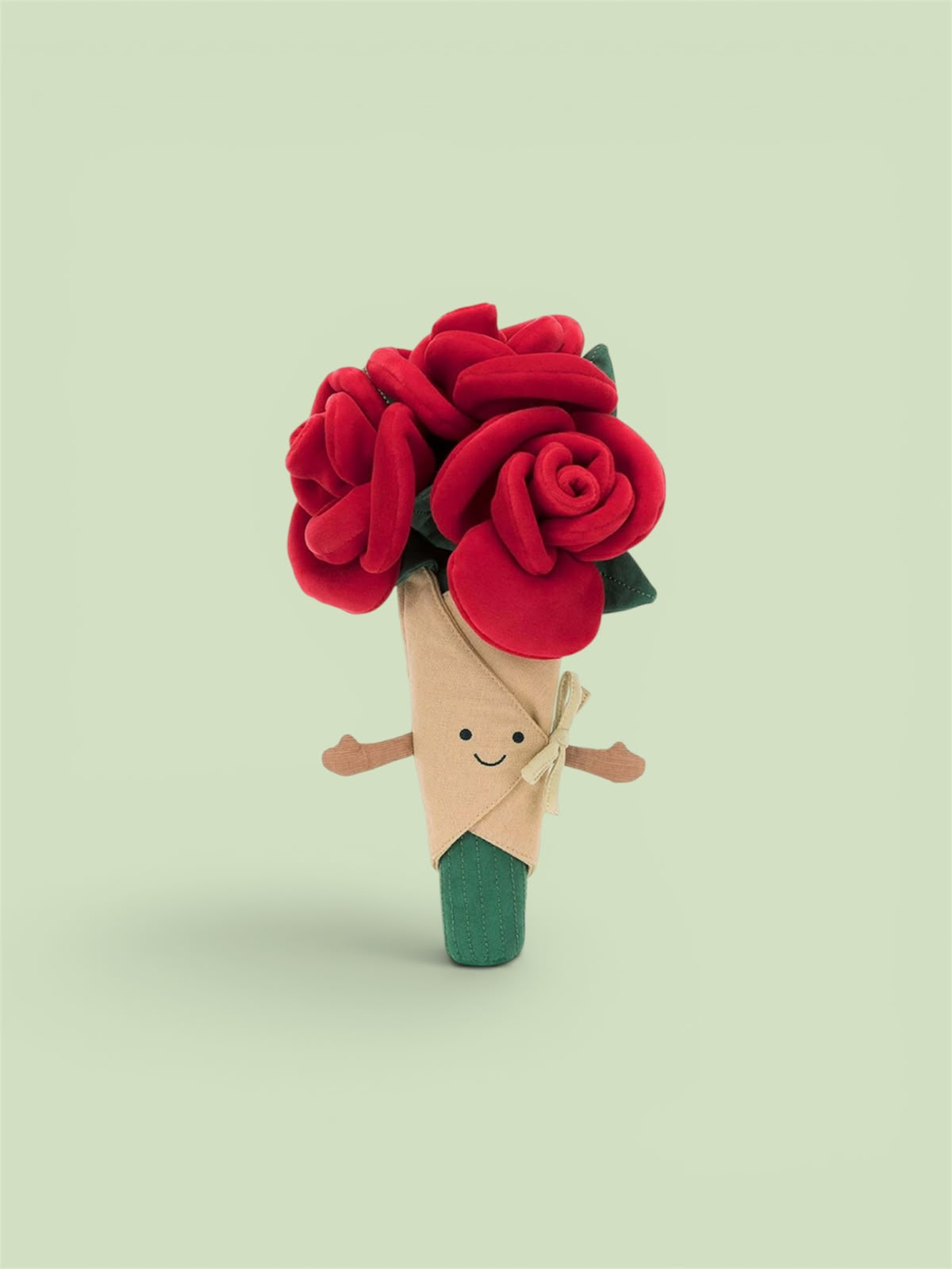 Flower / Roses bouquet plush - 30 cm | Pinky Promise