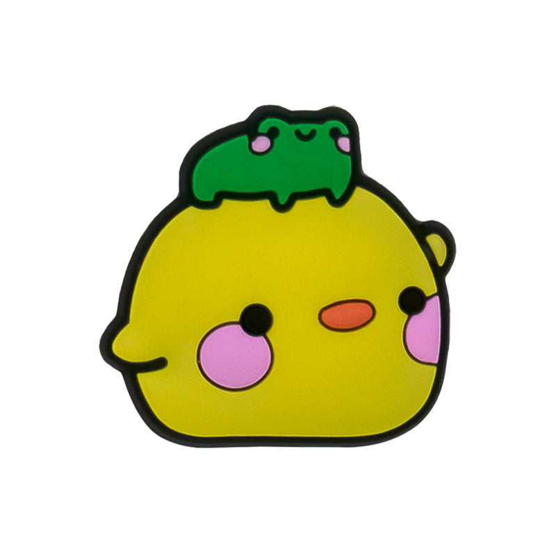 Buy frog on top of duck charm at Pinky Promise