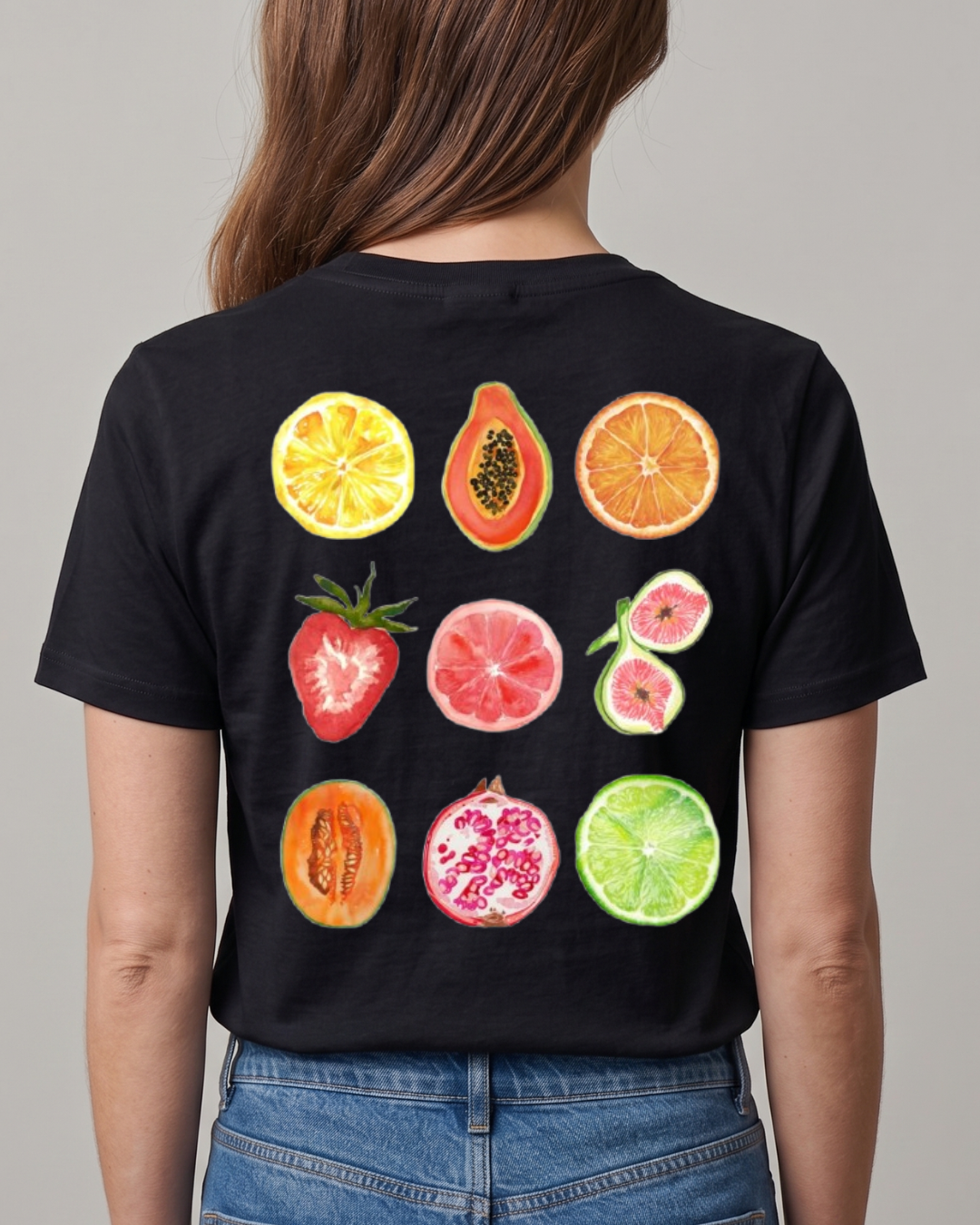Fruits Summer T-shirt - Front and Back - Photo 5 | Pinky Promise