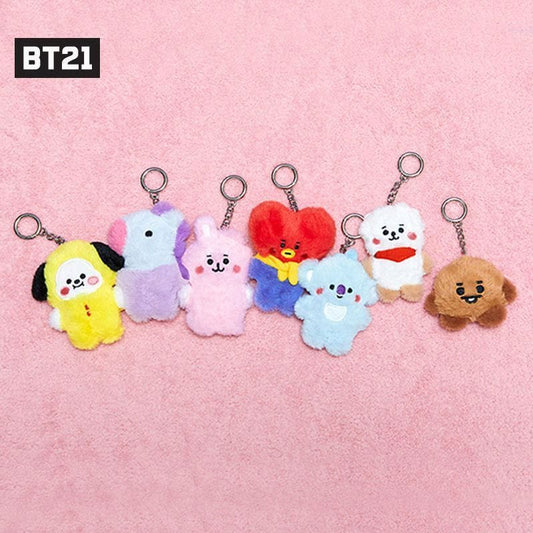 Buy Fuzzy bt21 keychains at Pinky Promise