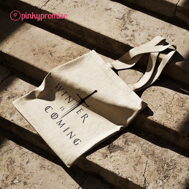 Buy game of thrones winter is coming tote at Pinky Promise