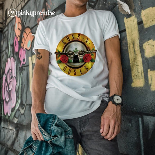Buy guns and roses t-shirt at Pinky Promise