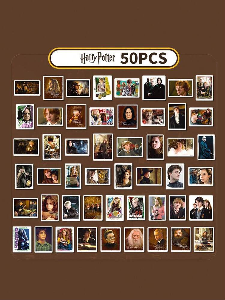 Harry Potter 50-Piece Character Sticker Pack | Pinky Promise