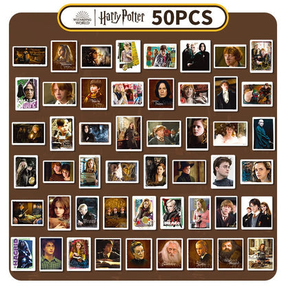Harry Potter 50-Piece Character Sticker Pack - Close Up | Pinky Promise