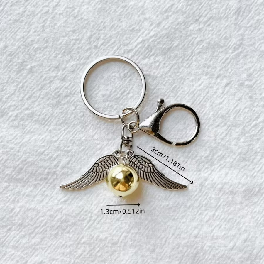 harry potter Golden snitch keychain - Close Up | Pinky Promise