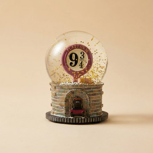 Buy Harry Potter Platform 9 ¾ 9cm Mini Snow Globe – Hogwarts Express Train Base Decor at Pinky Promise