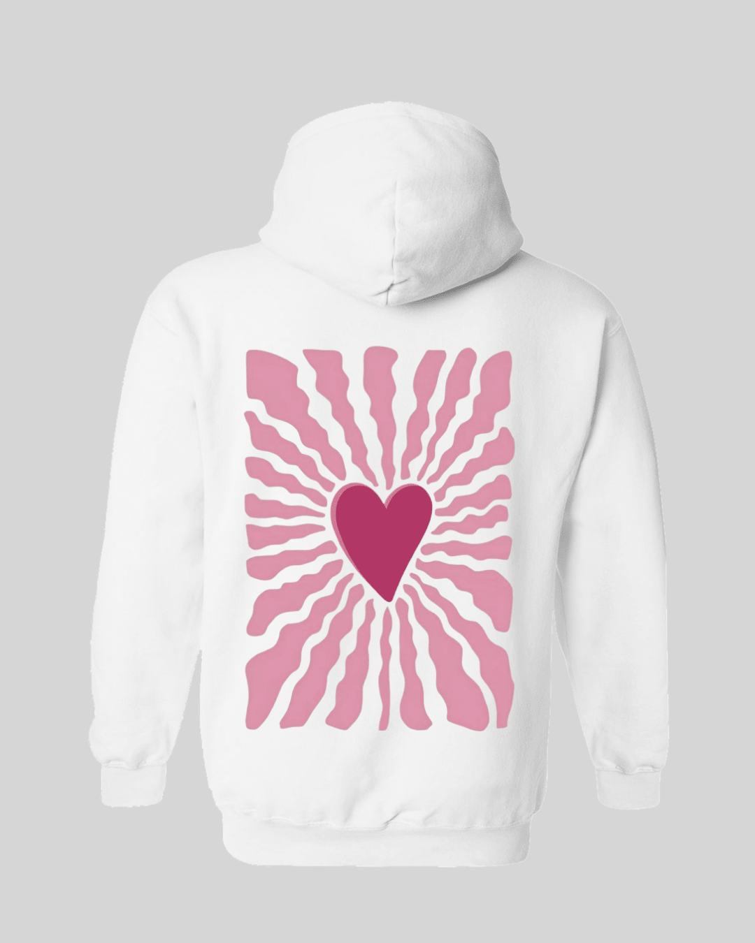 Heart hoodie - Back print - Photo 4 | Pinky Promise