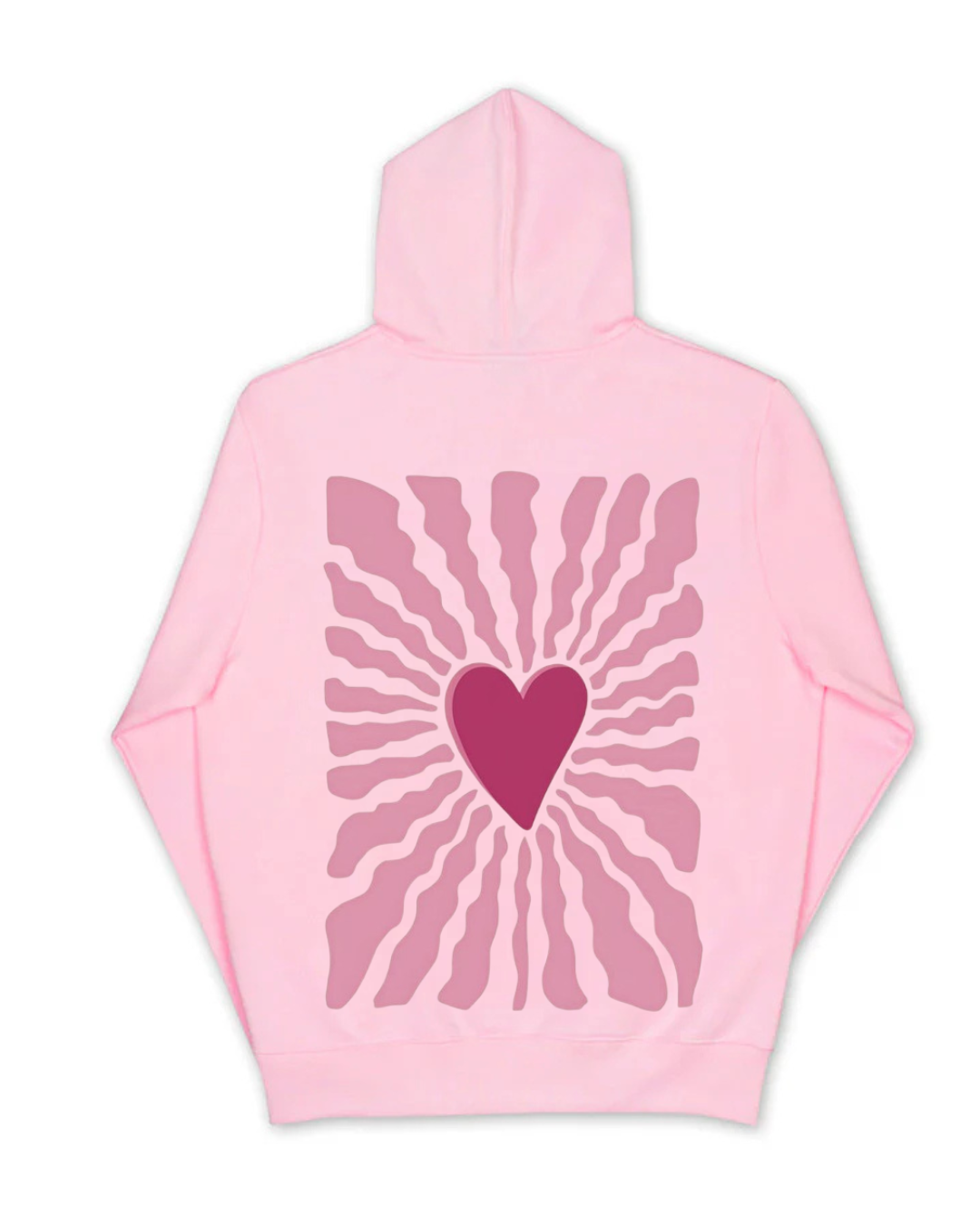 Heart hoodie - Back print - Photo 5 | Pinky Promise