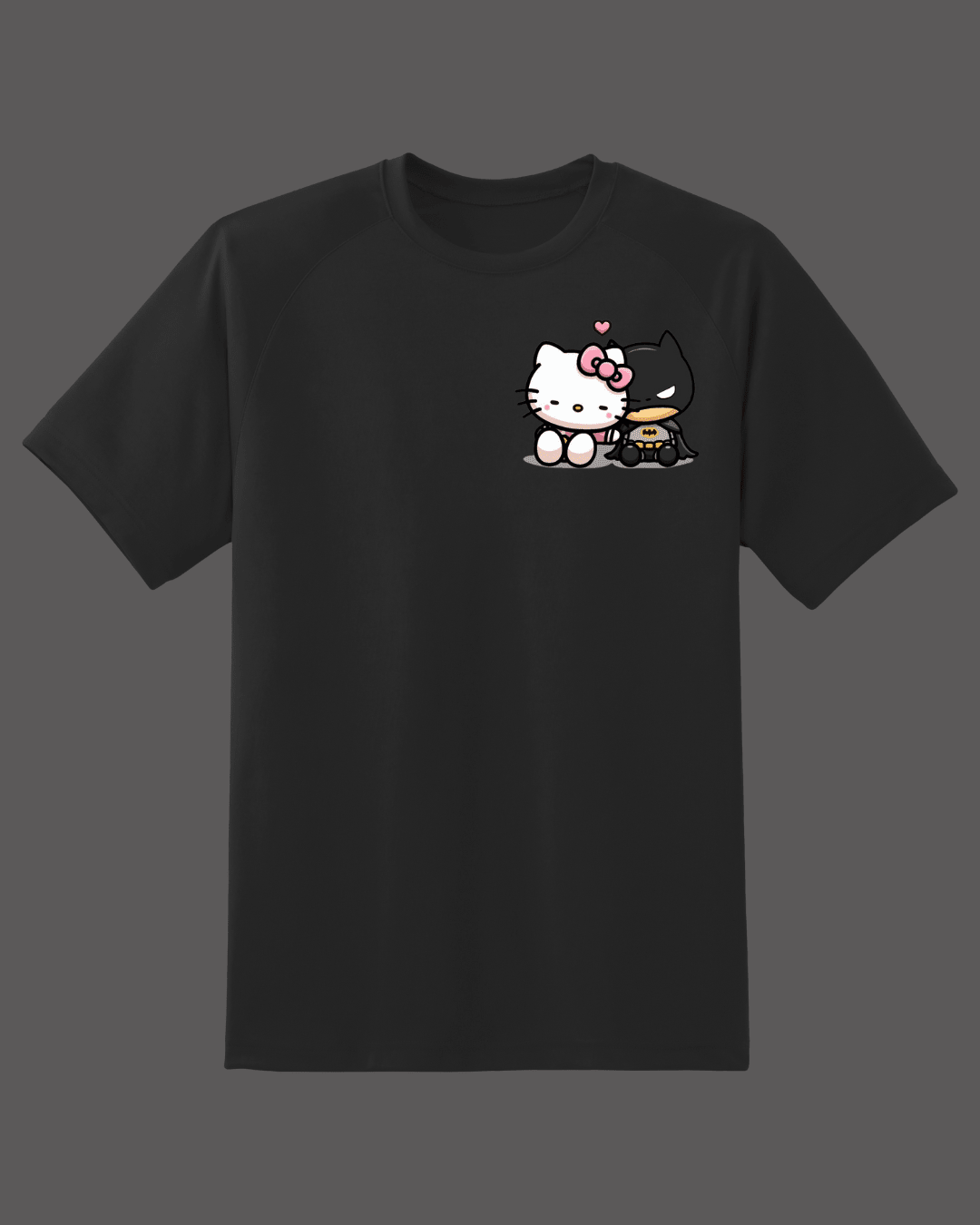Hello kitty and batman T-shirt | Pinky Promise