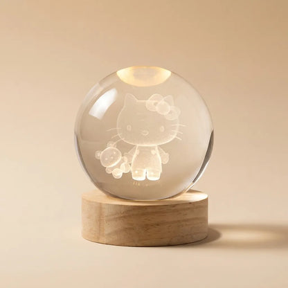 Hello kitty crystal ball
