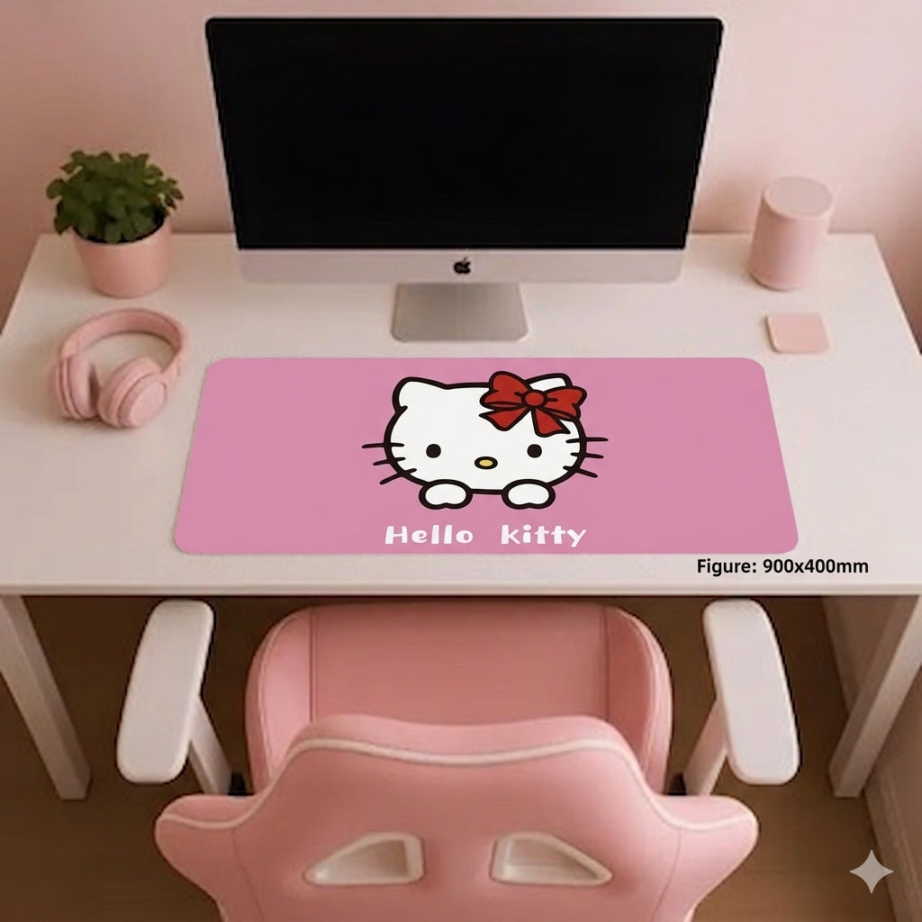 Buy Hello kitty desk mat ( 90cm * 40cm ) at Pinky Promise