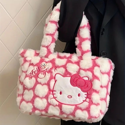 Hello kitty fuzzy hand bag | Pinky Promise