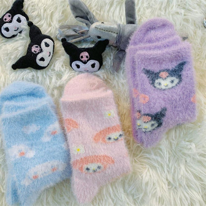 Hello kitty fuzzy socks - Photo 4 | Pinky Promise